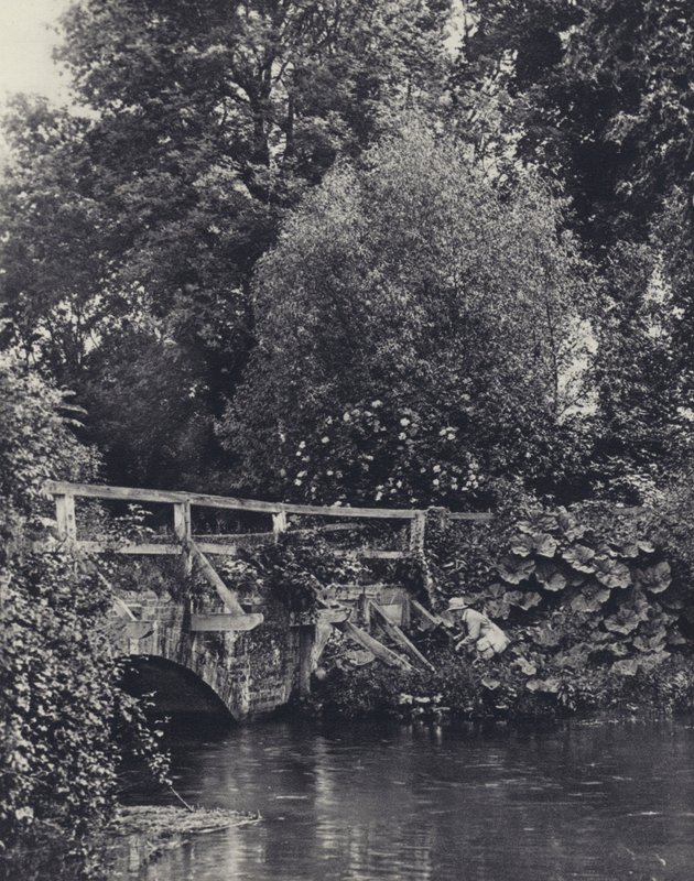Trapné obsazení (čb fotografie) od Edward Alfred Barton