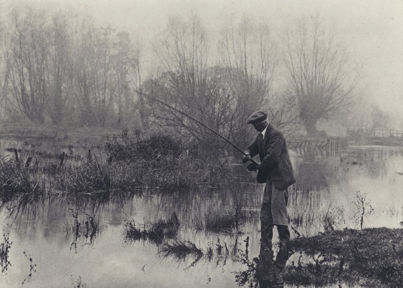 Optimista (čb fotografie) od Edward Alfred Barton
