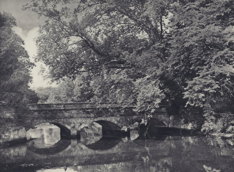 Wiltonský most (č/b fotografie) od Edward Alfred Barton