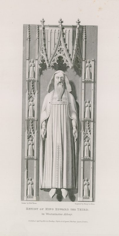 Podobizna krále Edwarda Třetího od Edward Blore