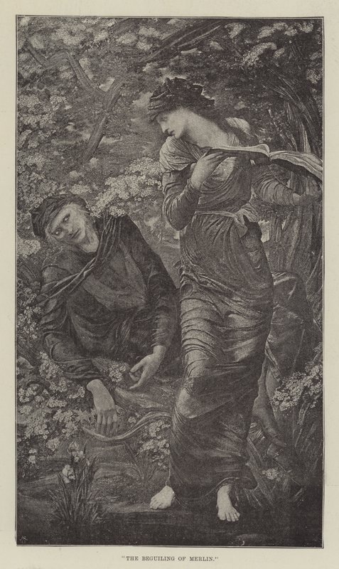 Pan Burne-Jones, ARA, v Nové galerii od Edward Burne Jones