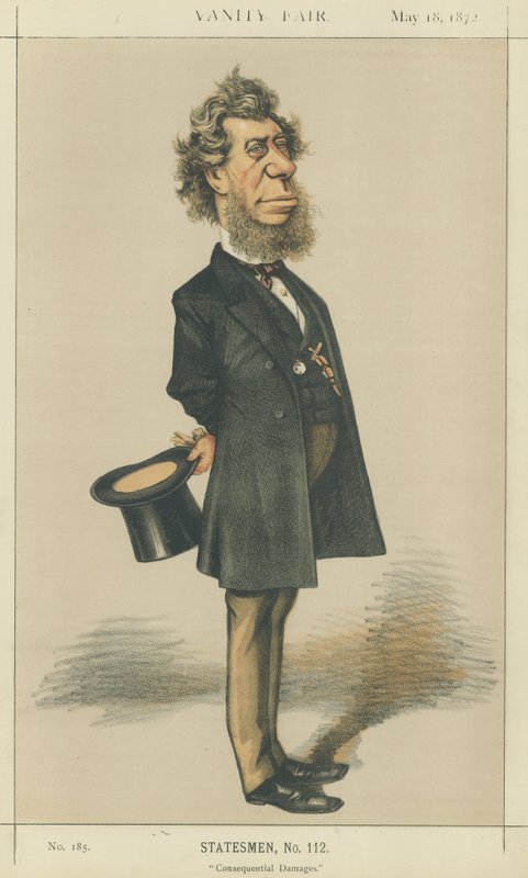Ctihodný Hamilton Fish od Edward Frederick Brewtnall
