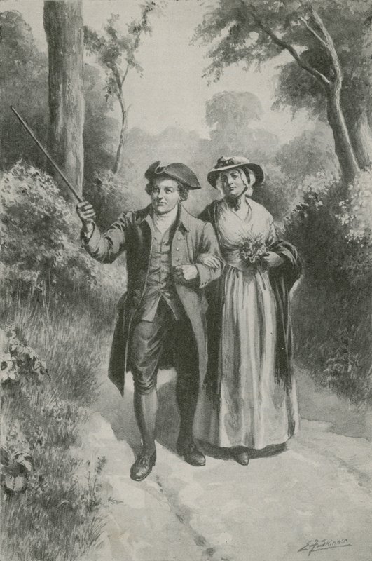 Vzácná Kate Blake a její William (litografie) od Edward Frederick Skinner