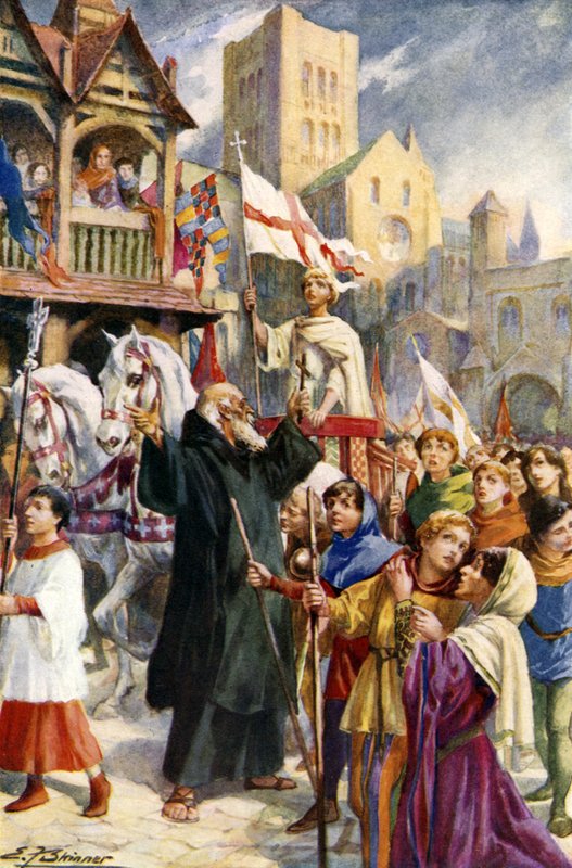 Dětská křížová výprava od Edward Frederick Skinner