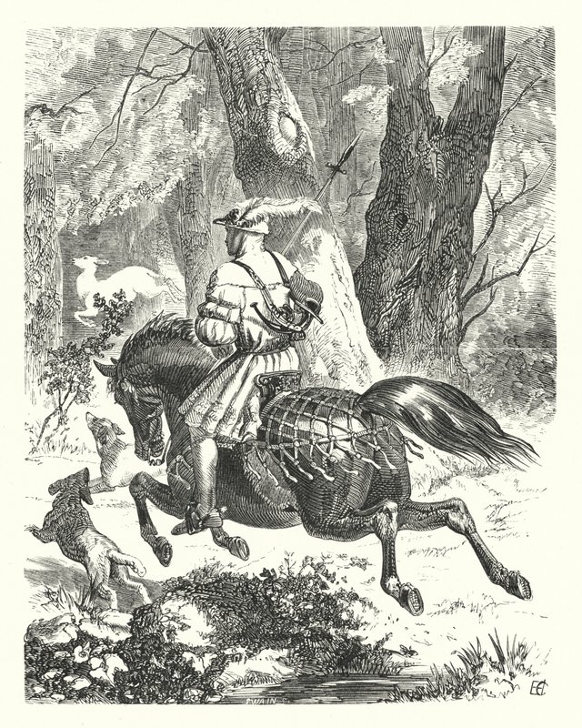 Stará balada přepsaná (rytina) od Edward Henry (after) Corbould
