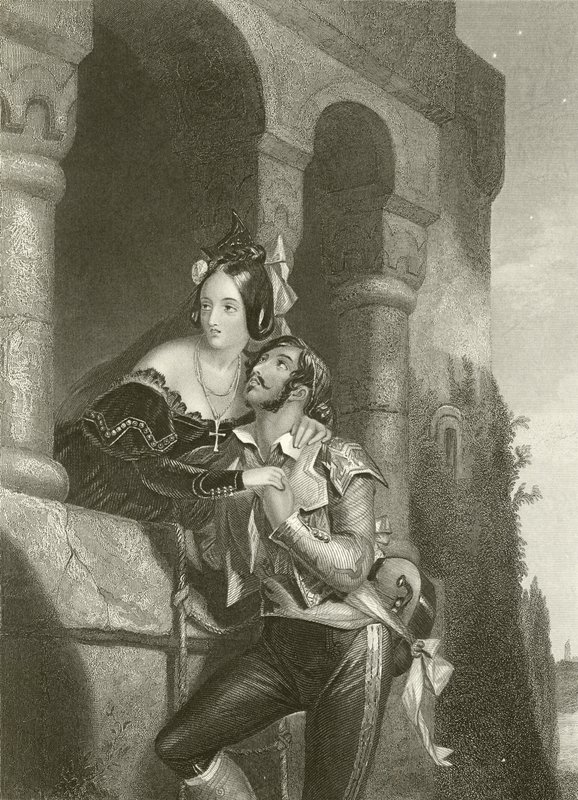 Dobrou noc (rytina) od Edward Henry (after) Corbould