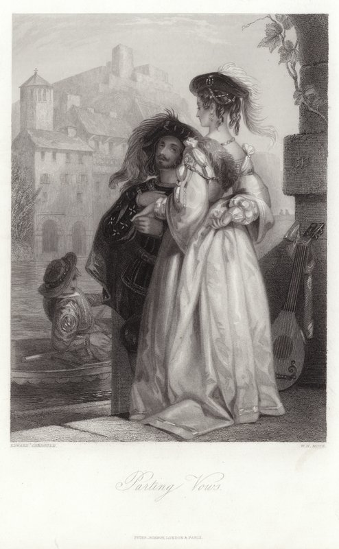 Rozlučkový slib od Edward Henry Corbould