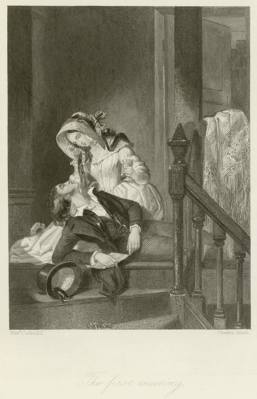 První setkání od Edward Henry Corbould