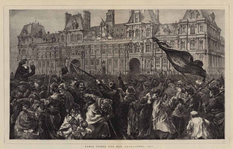 Paříž pod rudou vlajkou, duben 1871 od Edward John Gregory