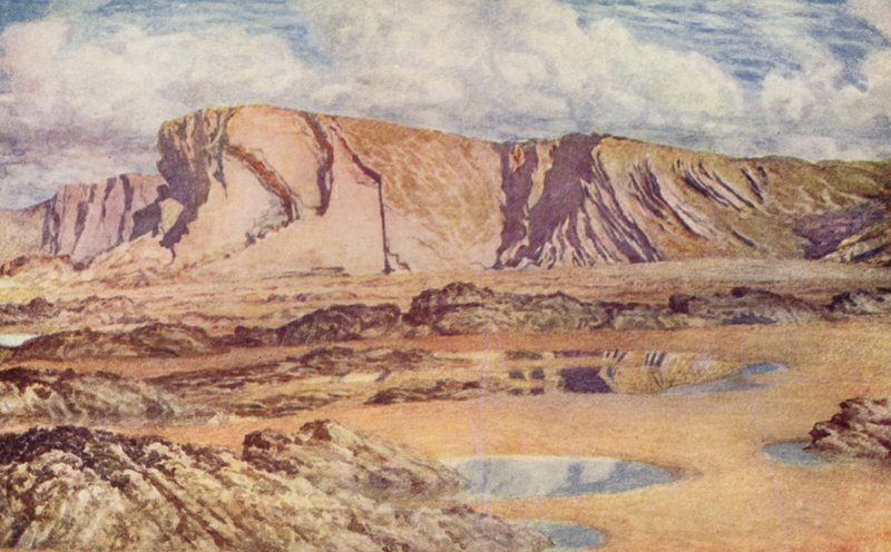 Hradby staré Anglie od Edward John Poynter