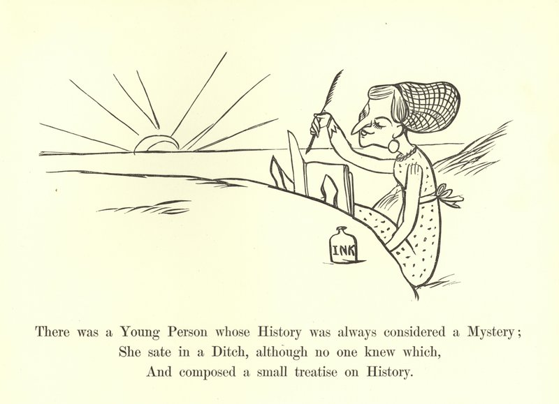 Byl tam mladý člověk, jehož historie byla vždy považována za záhadu od Edward Lear