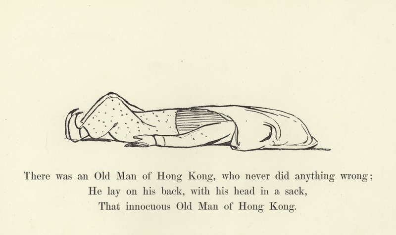 Byl jeden starý muž z Hongkongu, který nikdy neudělal nic špatného od Edward Lear
