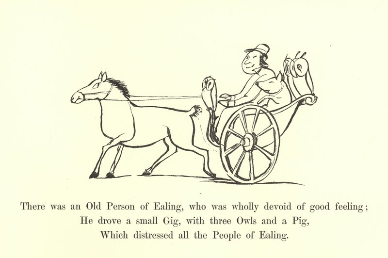Existoval starý Ealingův člověk, který byl zcela bez dobrých pocitů od Edward Lear