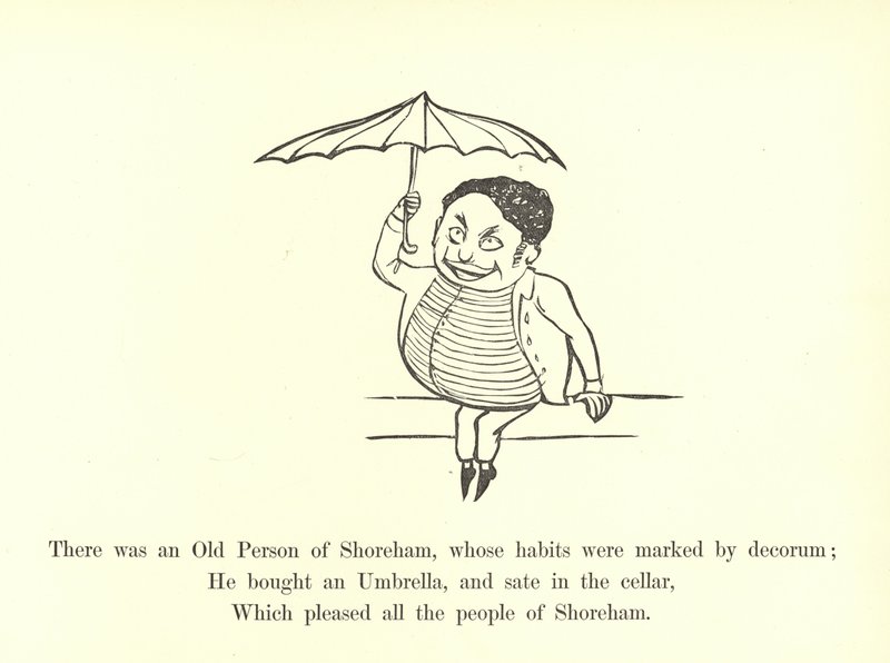 Existoval starý člověk ze Shorehamu, jehož zvyky byly poznamenány slušností od Edward Lear