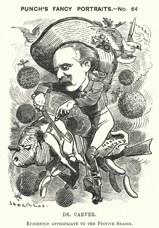Dr Carver (rytina) od Edward Linley (after) Sambourne