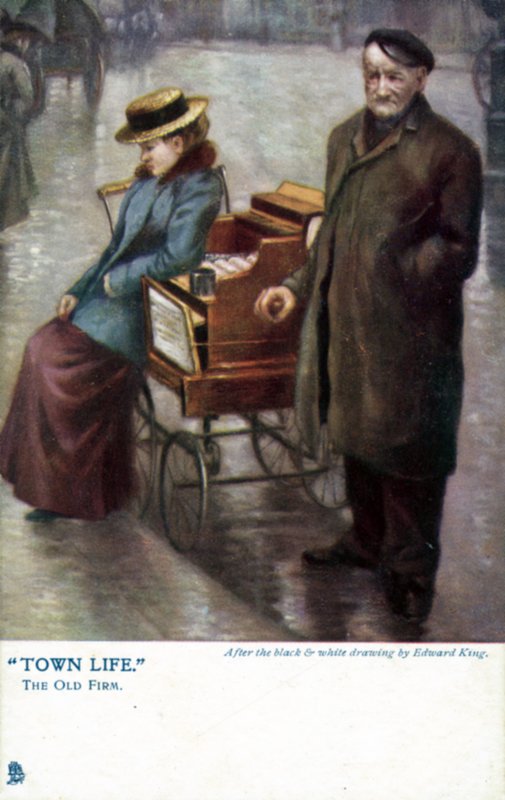 Varhanní mlýnek od Edward R. King