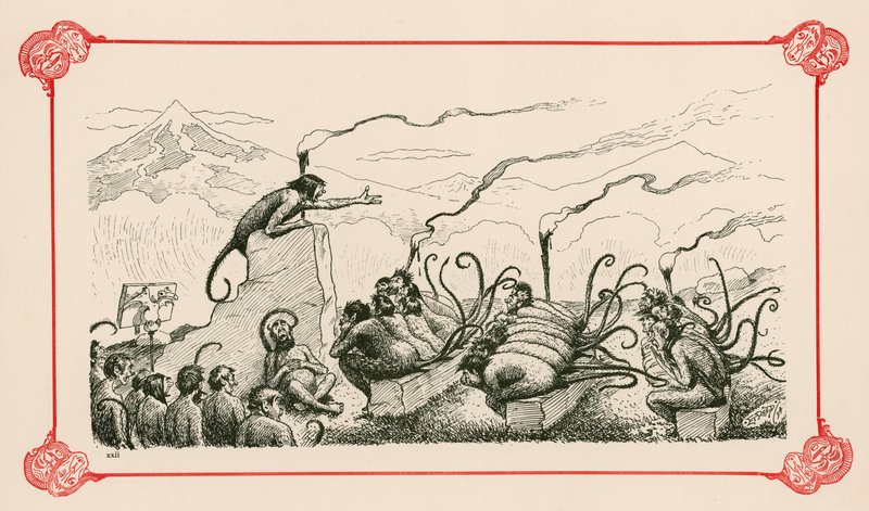 Noční kaudální přednáška o evoluci od Edward Tennyson Reed