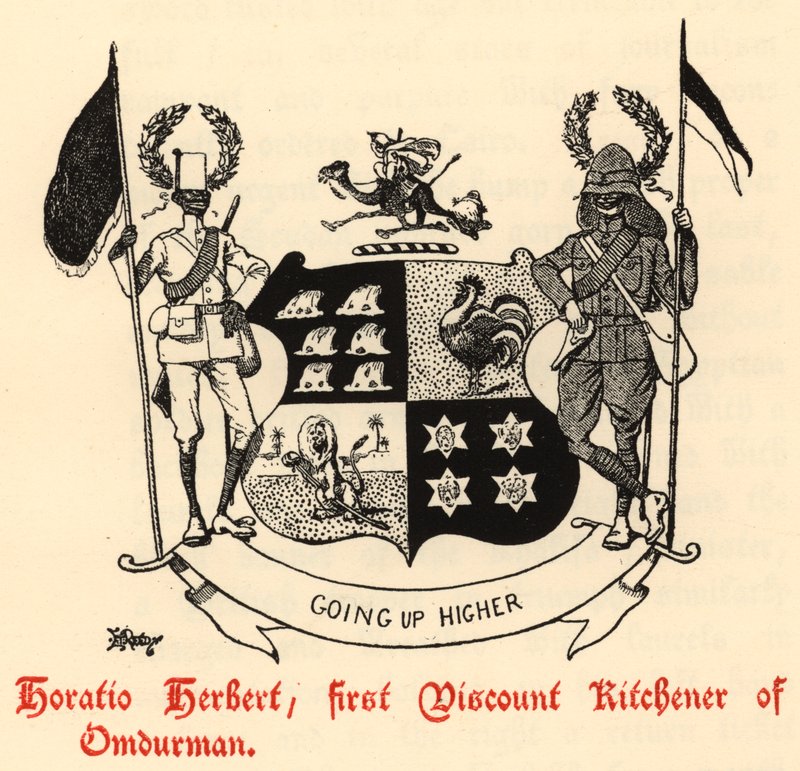 Horatio Herbert, první vikomt Kitchener z Omdurmanu (rytina) od Edward Tennyson Reed