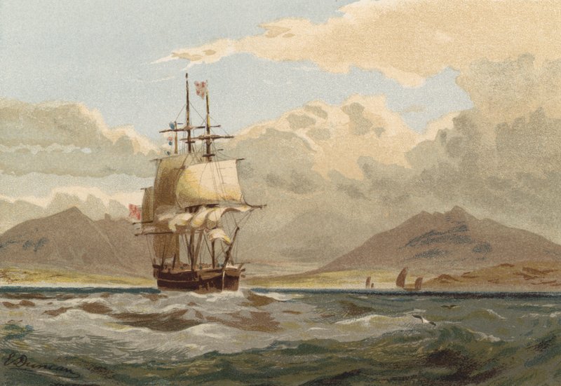 Směrem domů, u ostrova Arran od Edward after Duncan