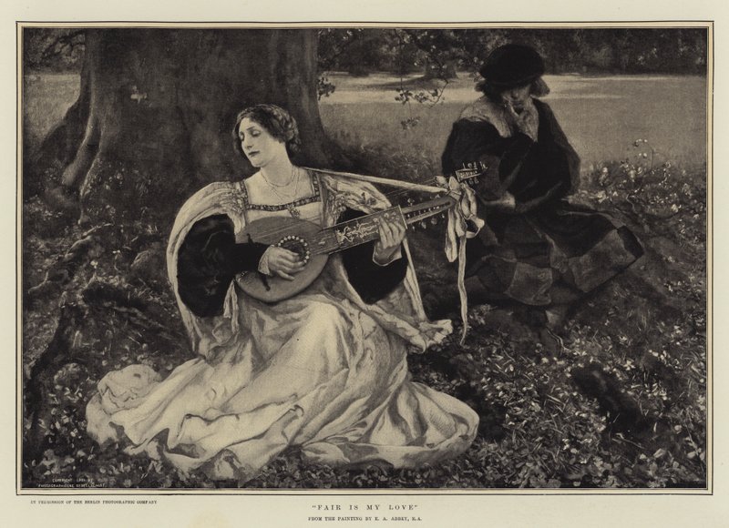 Fair is My Love od Edwin Austin Abbey