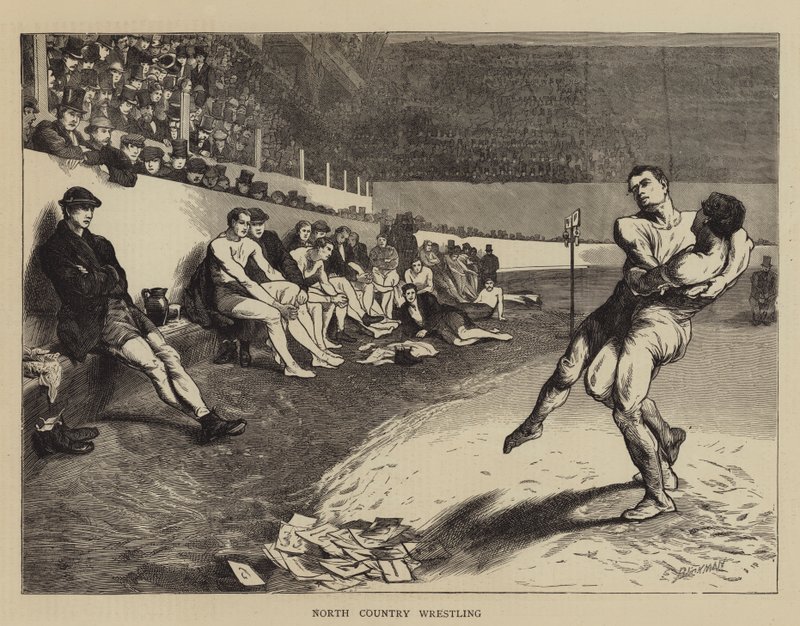 North Country Wrestling od Edwin Buckman