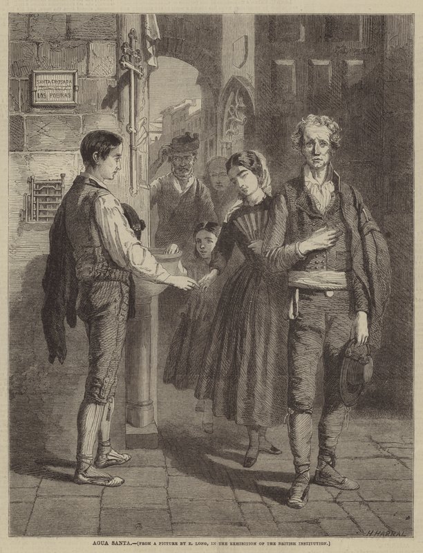 svěcená voda od Edwin Longsden Long