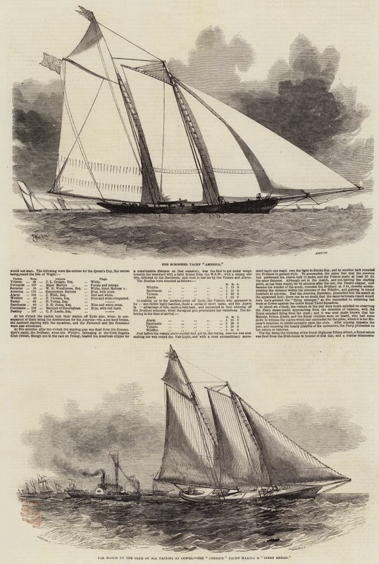 Regata Royal Yacht Squadron od Edwin Weedon