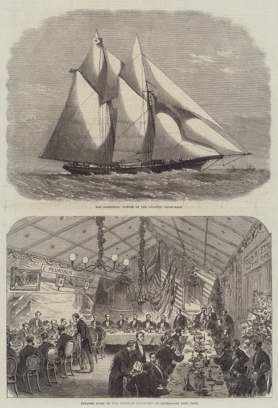 Závod jachet Atlantic Yacht Race od Edwin Weedon