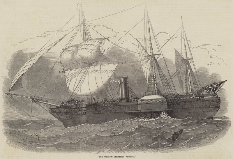 Chybějící parník, Forth od Edwin Weedon