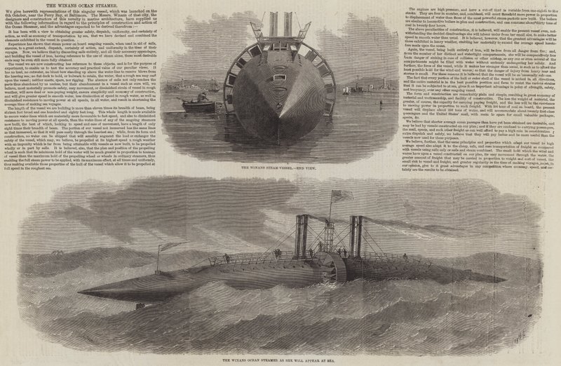 Oceánský parník Winans od Edwin Weedon
