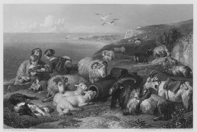 Závěsný od Edwin (after) Landseer