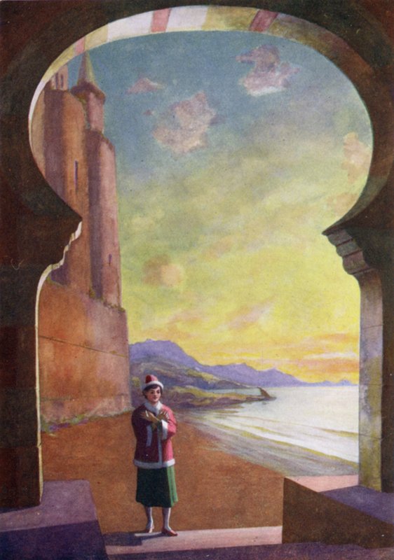 Při západu slunce vstoupil do paláce od Edwin Arthur Norbury