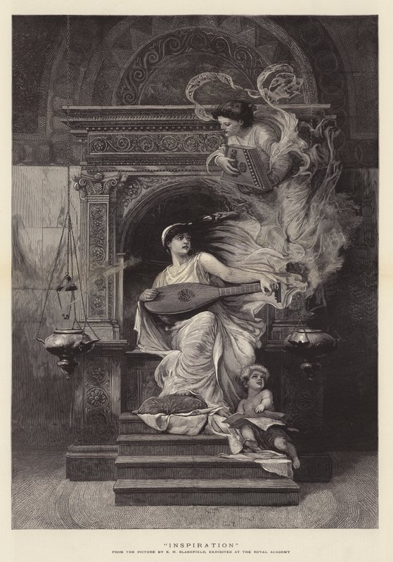 Inspirace od Edwin Howland Blashfield