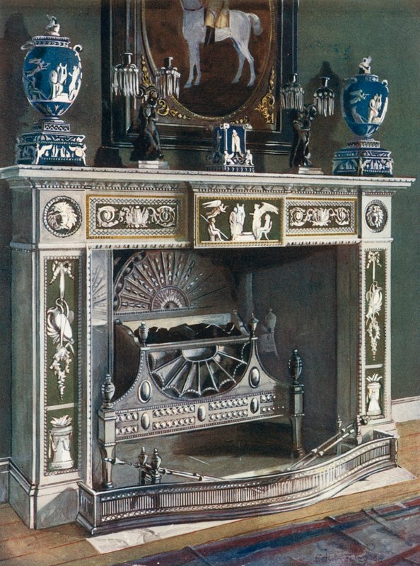 Komín Wedgwood-Flaxman od Edwin John Foley