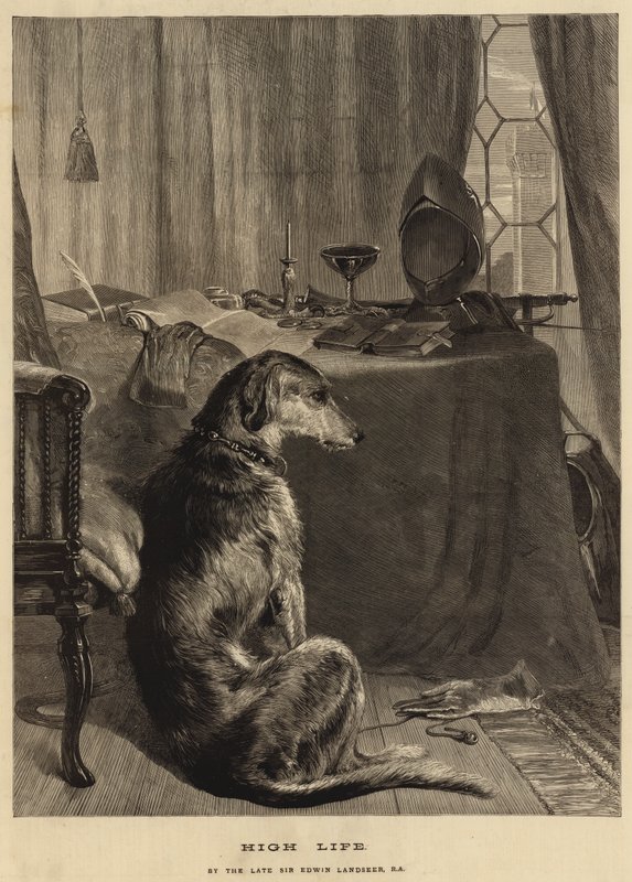Vysoký život od Edwin Landseer