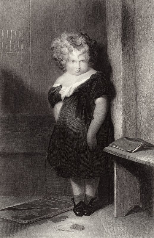 Zlobivý chlapec od Edwin Landseer