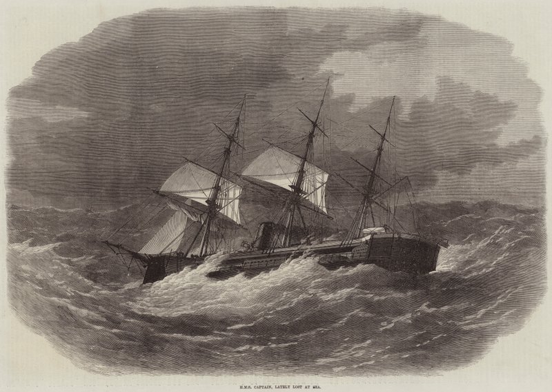 Kapitán HMS, nedávno ztracen na moři od Edwin Weedon
