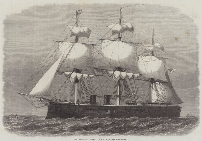 Naše železná flotila, HMS Hercules od Edwin Weedon