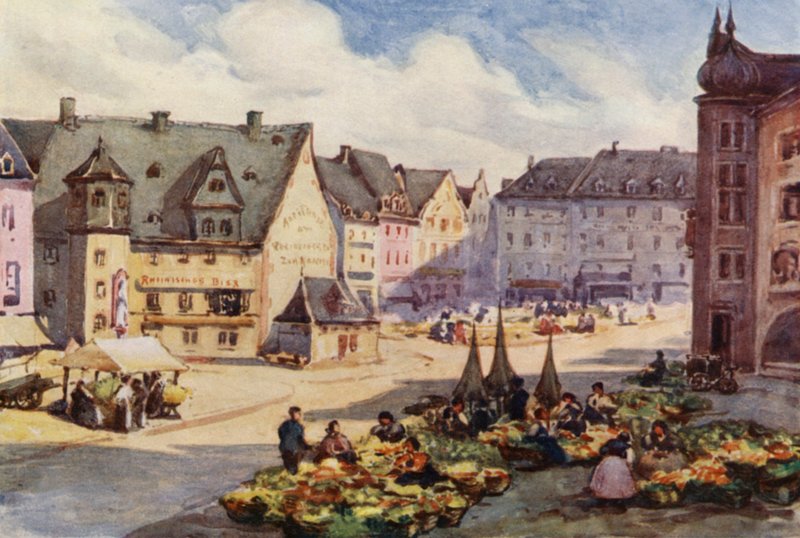 Rýn: (barevná litografie) od Effie Jardine
