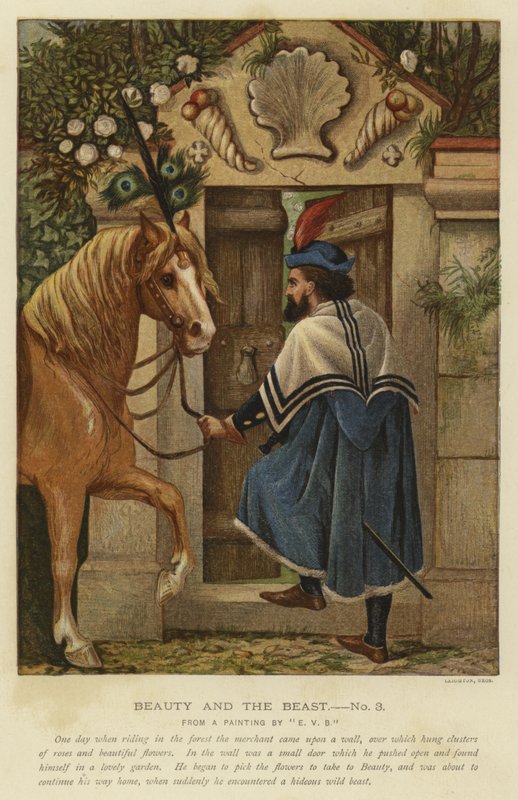Scéna z Krásky a zvířete od Eleanor Vere Boyle