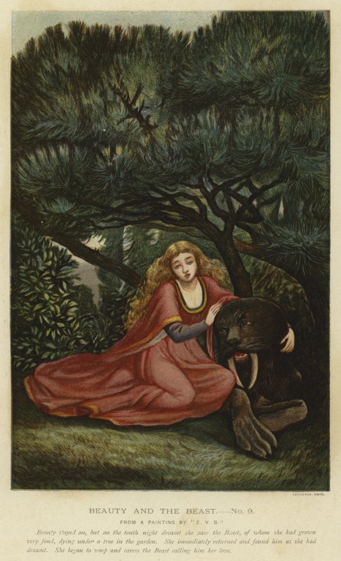 Scéna z Krásky a zvířete od Eleanor Vere Boyle