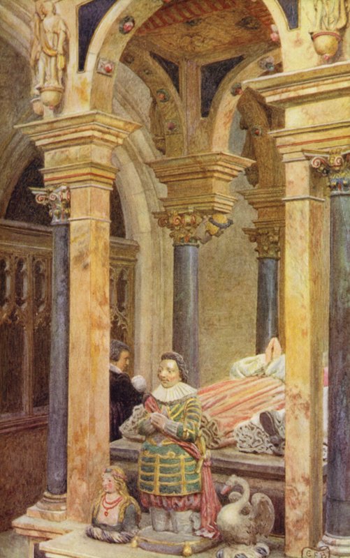 A nemysli na úzký prostor mezi kolébkou a hrobem (barva lito) od Eleanor Fortescue Brickdale