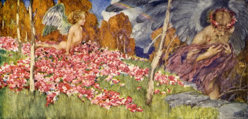 Jiný způsob lásky (barevné lito) od Eleanor Fortescue Brickdale