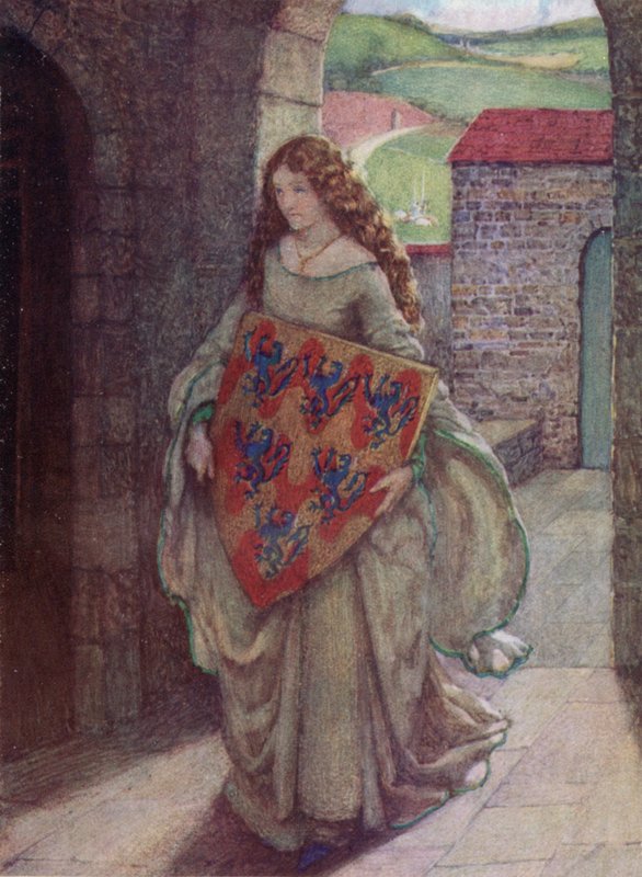 Elaine (barva lito) od Eleanor Fortescue Brickdale