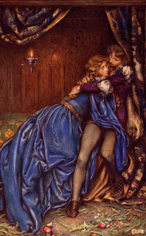 Guinevere (barva lito) od Eleanor Fortescue Brickdale