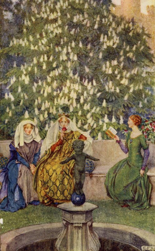 Guinevere (barva lito) od Eleanor Fortescue Brickdale