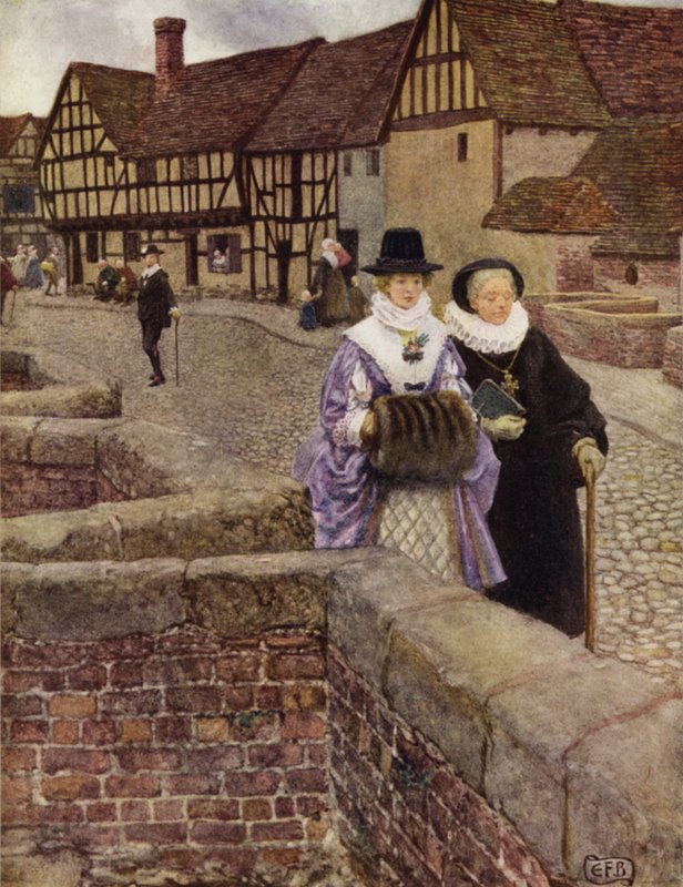 Viděl jsem ji procházet kolem, a přesto ji miluji až do smrti! (barva lito) od Eleanor Fortescue Brickdale