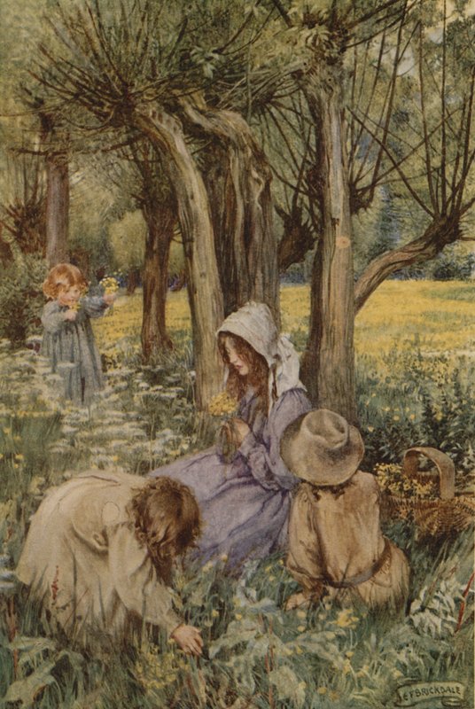 Oh, být v Anglii teď, když je tam duben (barva lito) od Eleanor Fortescue Brickdale