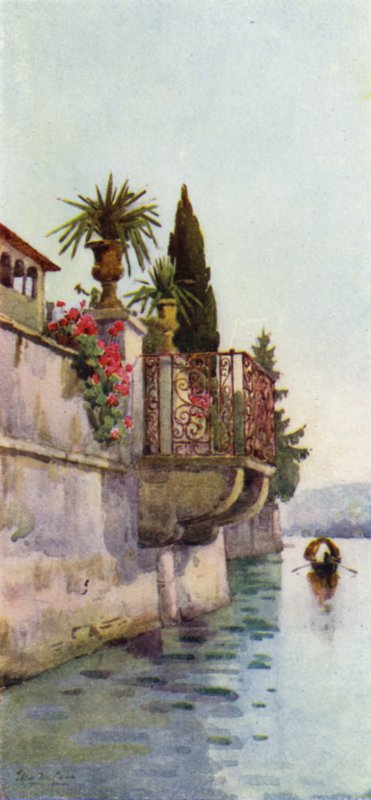 Balkon (barevný lito) od Ella Du Cane