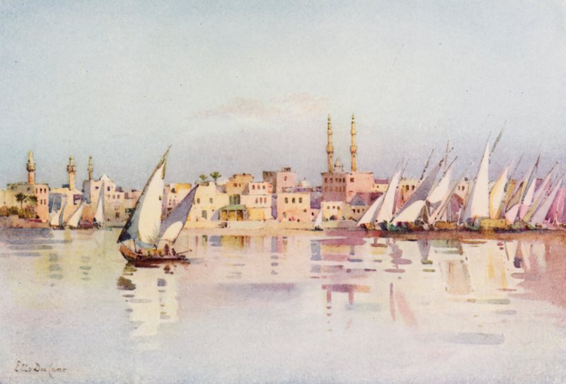 Damietta (barevná lito) od Ella Du Cane